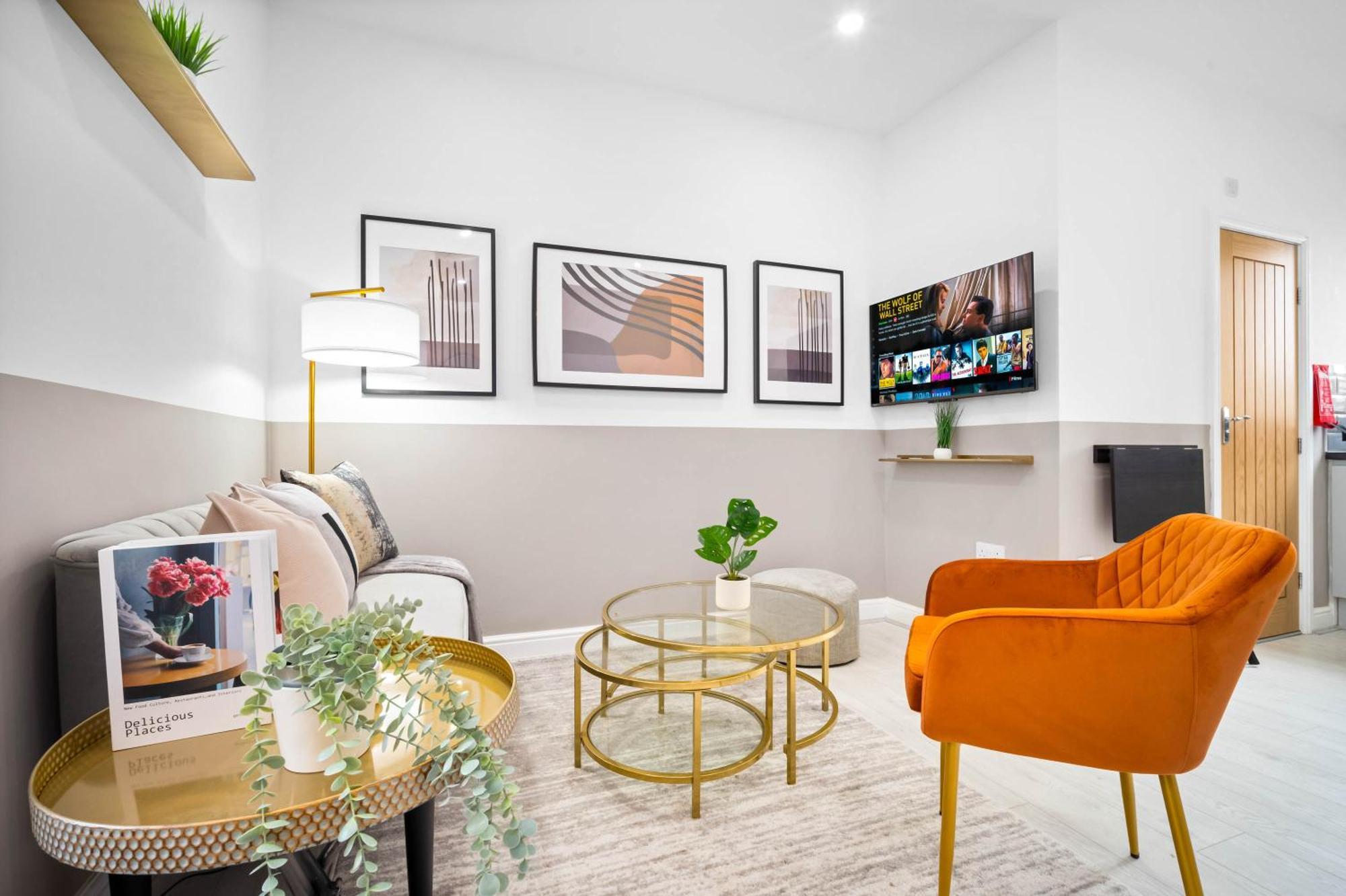 Luxury Apartment - Wifi - Smart Tv - Near City Centre - 2Mr Birmingham Ruang foto